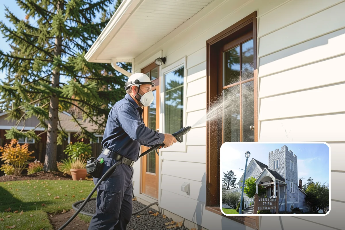 Plastic Cleaning in Steilacoom, Pierce County, WA - Lifts mold, grime, and chalking from plastic