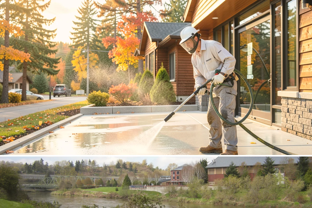 Plastic Cleaning in Tukwila, King County, WA - Clean exterior plastic in spring to remove winter mold, or in fall before storing furniture for the wet season.