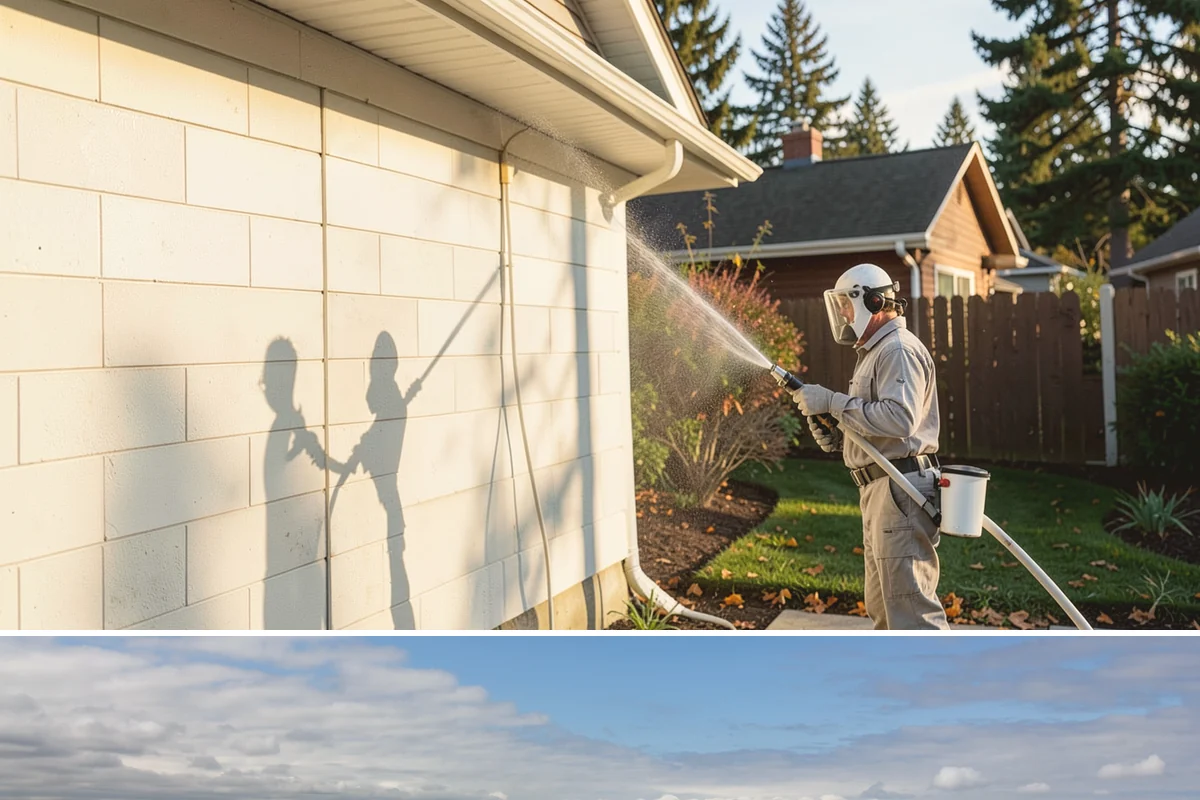 Plastic Cleaning in University Place, Pierce County, WA - Clean exterior plastic in spring to remove winter mold, or in fall before storing furniture for the wet season.