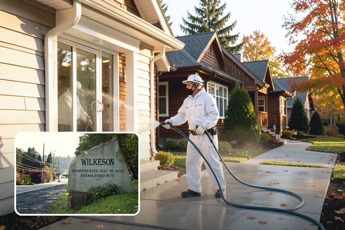 Plastic Cleaning in Wilkeson, Pierce County, WA - Lifts mold, grime, and chalking from plastic