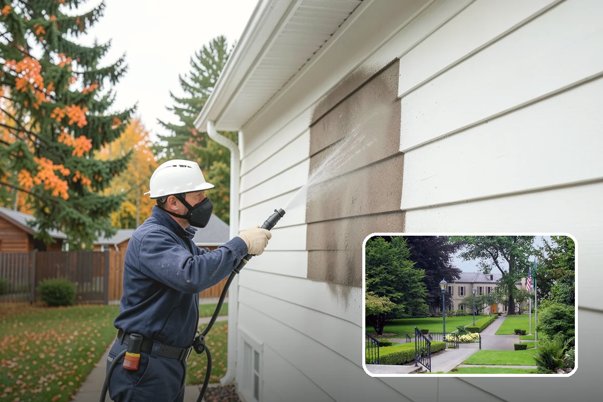 Plastic Cleaning in Woodinville, King County, WA - Lifts mold, grime, and chalking from plastic