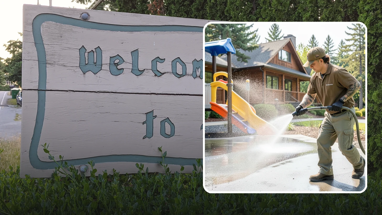 Playground Cleaning in Brier, Snohomish County, WA - We sanitize and clean playground equipment and safety surfacing, clearing the mold and grime kids' hands and shoes pick up in wet...