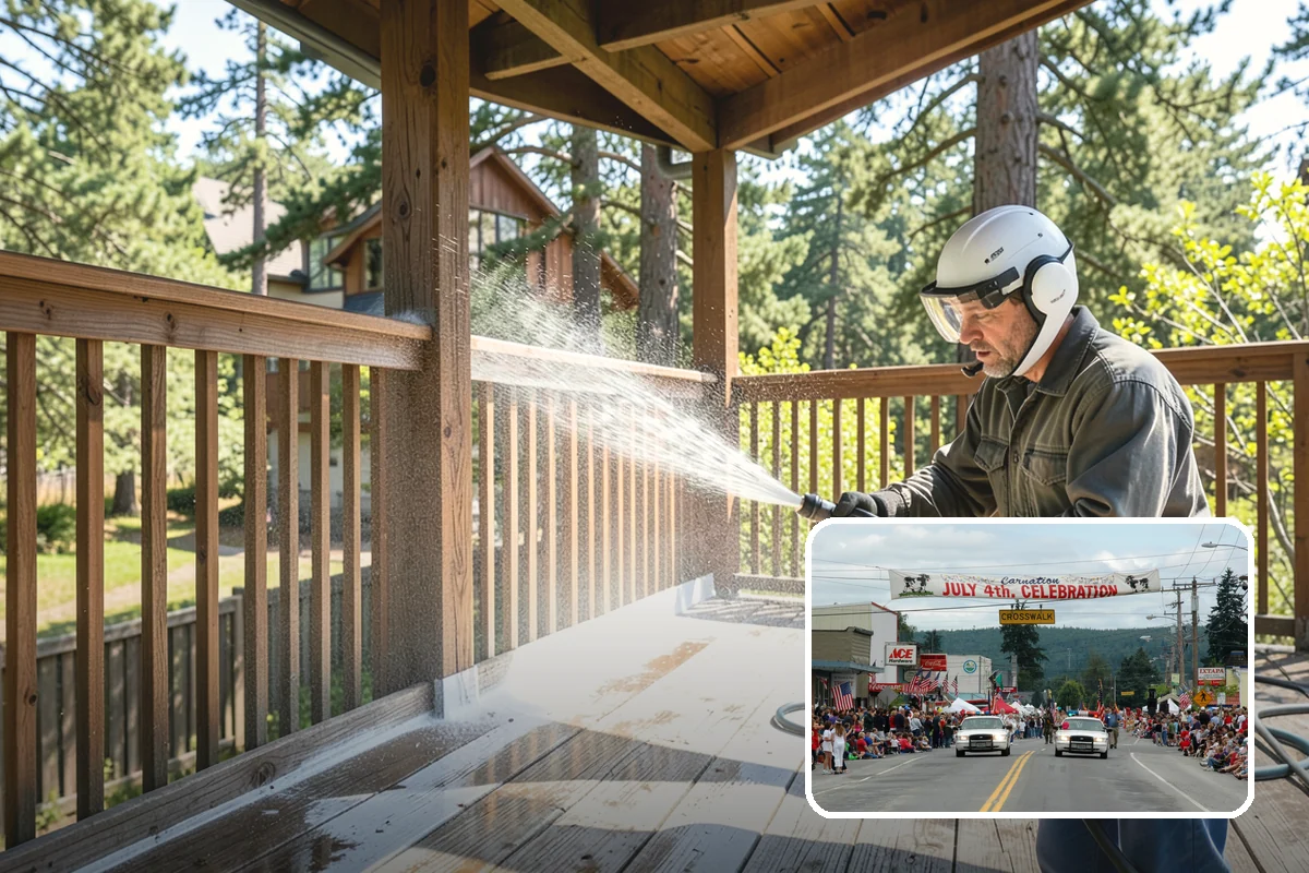 Playground Cleaning in Carnation, King County, WA - Sanitizes high-touch slides, rails, and handholds