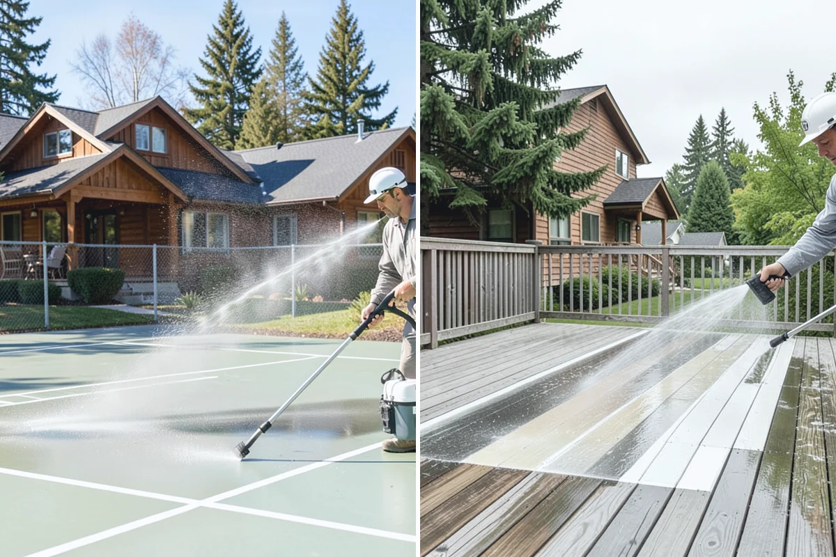 Playground Cleaning in Coupeville, Island County, WA - Inspect equipment and clear loose debris