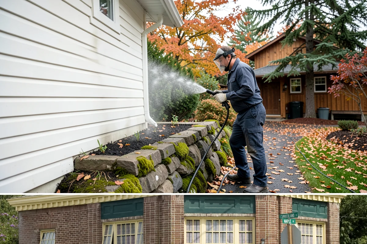 Playground Cleaning in Hamilton, Skagit County, WA - Clean playgrounds in spring to reset equipment after a long, damp winter of limited use.
