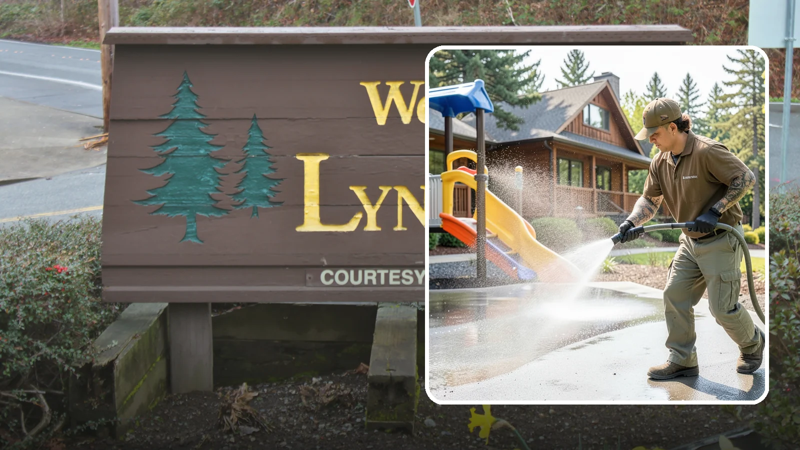 Playground Cleaning in Lynnwood, Snohomish County, WA - We sanitize and clean playground equipment and safety surfacing, clearing the mold and grime kids' hands and shoes pick up in wet...
