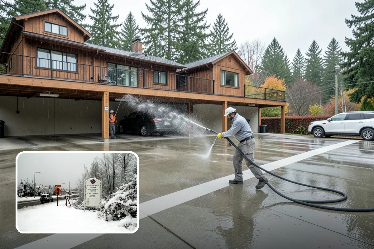 Playground Cleaning in Newcastle, King County, WA - Sanitizes high-touch slides, rails, and handholds