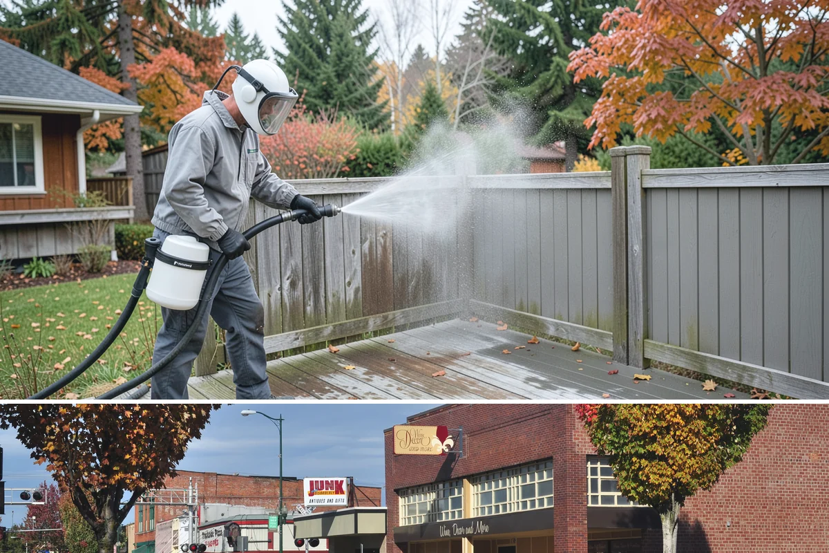 Playground Cleaning in Puyallup, Pierce County, WA - Clean playgrounds in spring to reset equipment after a long, damp winter of limited use.
