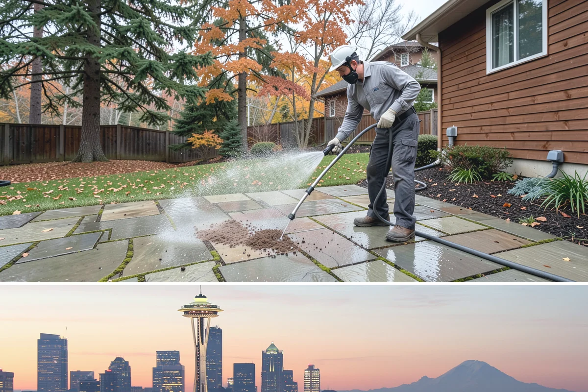 Playground Cleaning in Seattle, King County, WA - Clean playgrounds in spring to reset equipment after a long, damp winter of limited use.