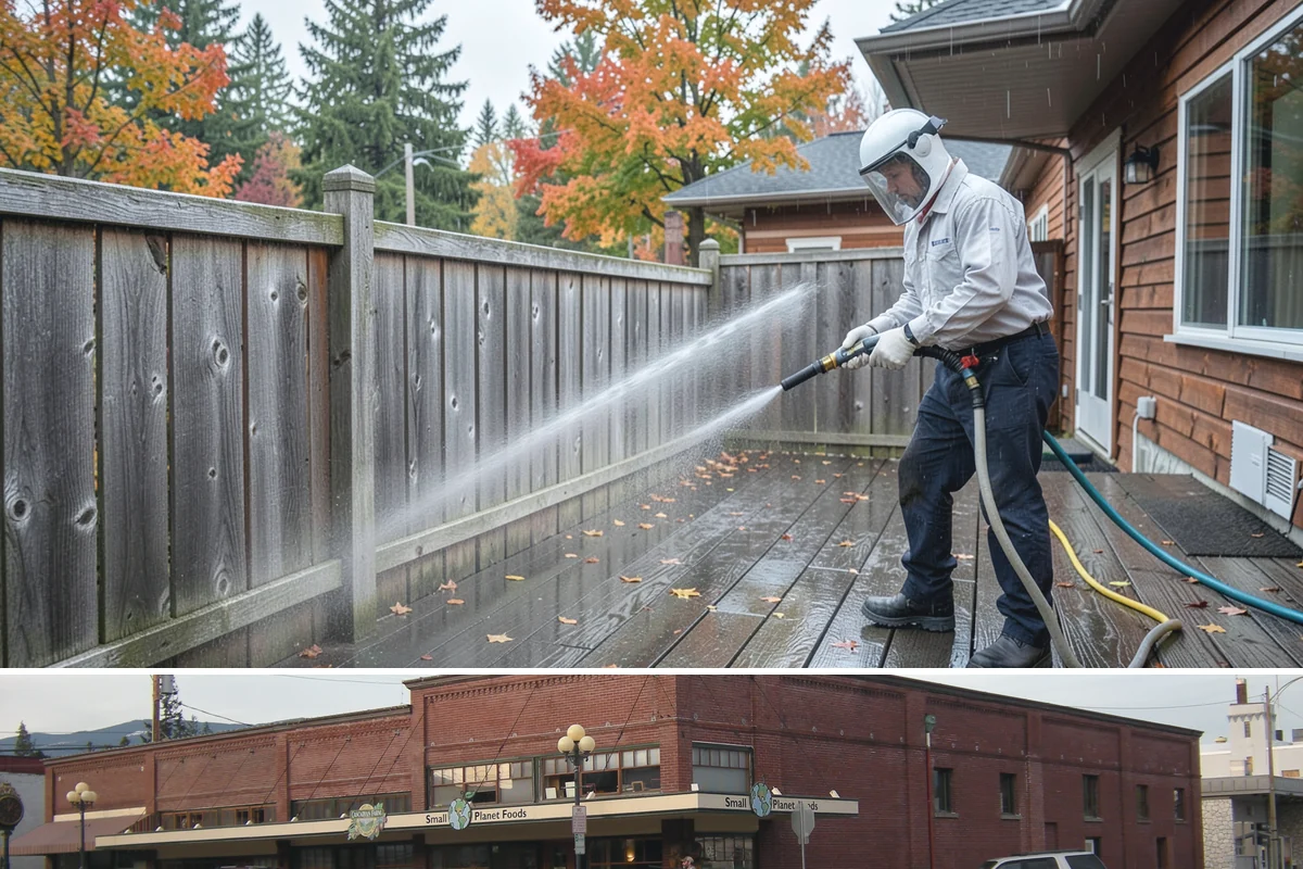 Playground Cleaning in Sedro-Woolley, Skagit County, WA - Clean playgrounds in spring to reset equipment after a long, damp winter of limited use.