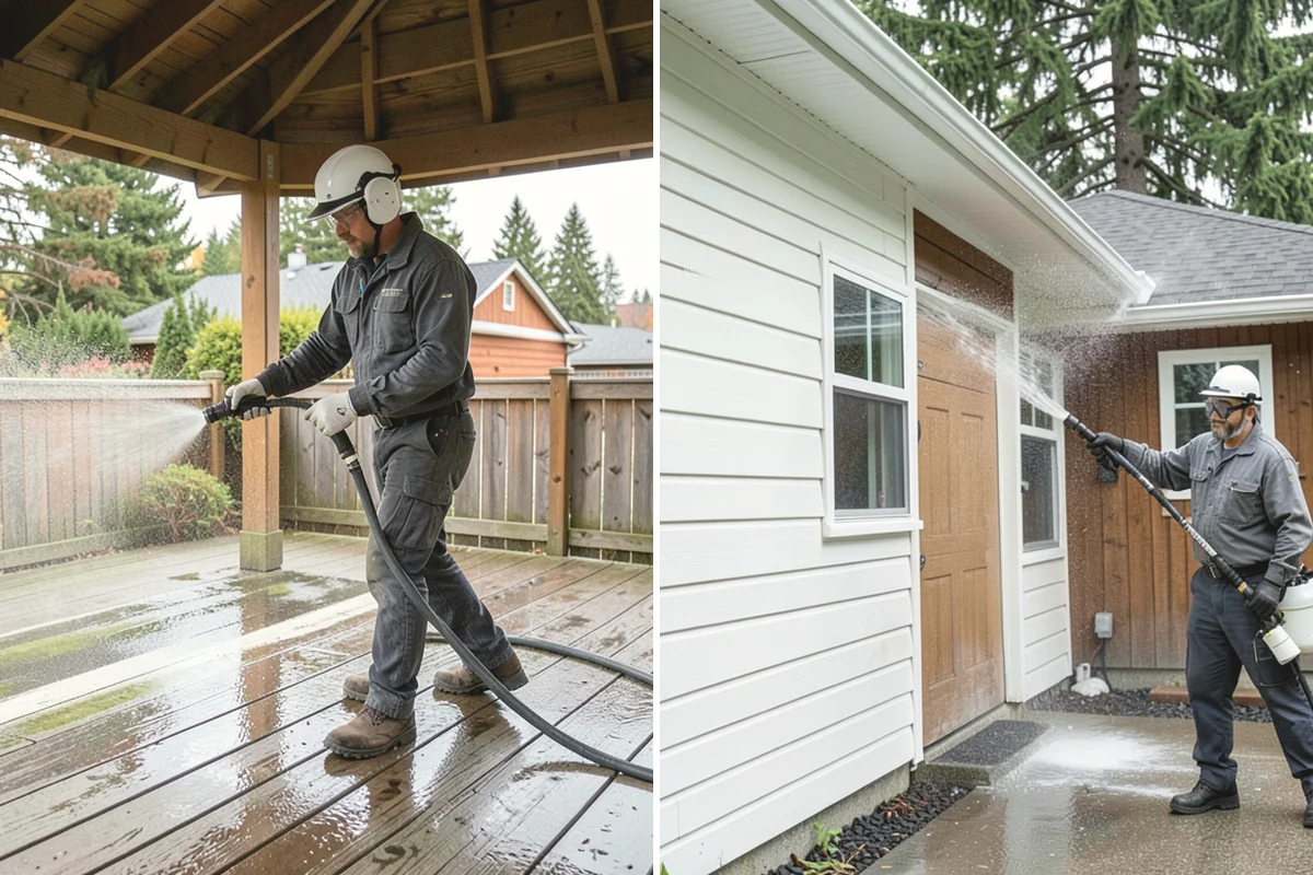 Playground Cleaning in Steilacoom, Pierce County, WA - Inspect equipment and clear loose debris