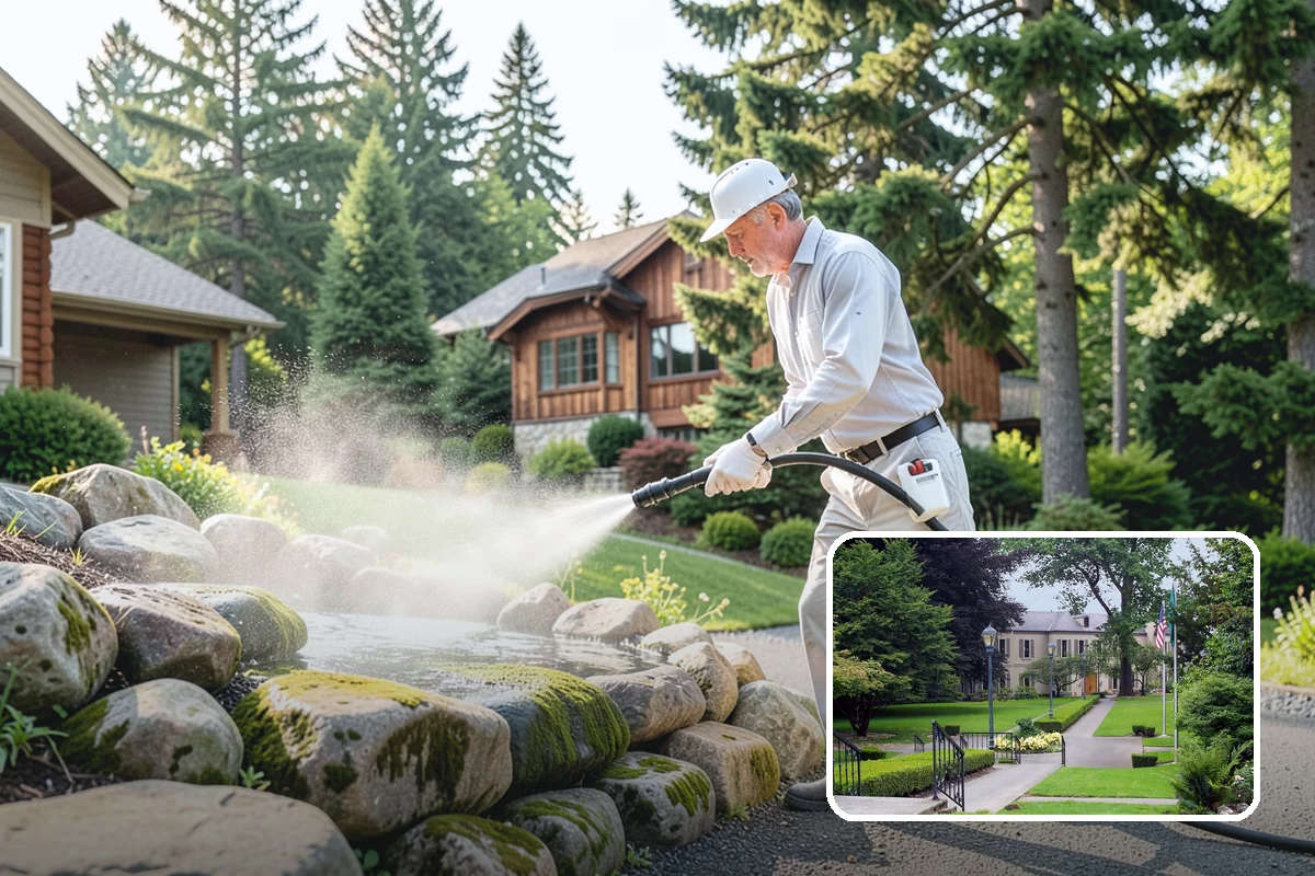 Playground Cleaning in Woodinville, King County, WA - Sanitizes high-touch slides, rails, and handholds