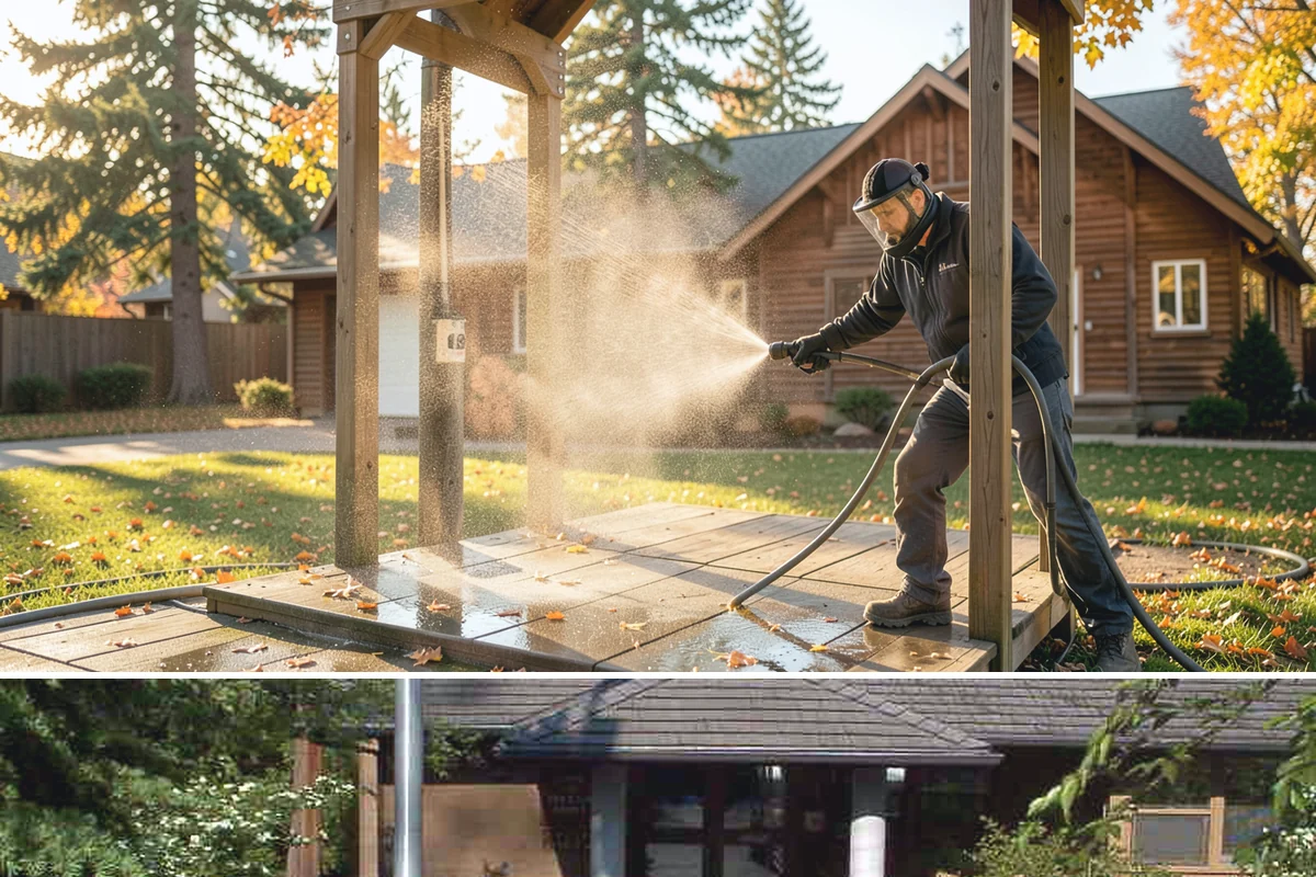 Playground Cleaning in Yarrow Point, King County, WA - Clean playgrounds in spring to reset equipment after a long, damp winter of limited use.