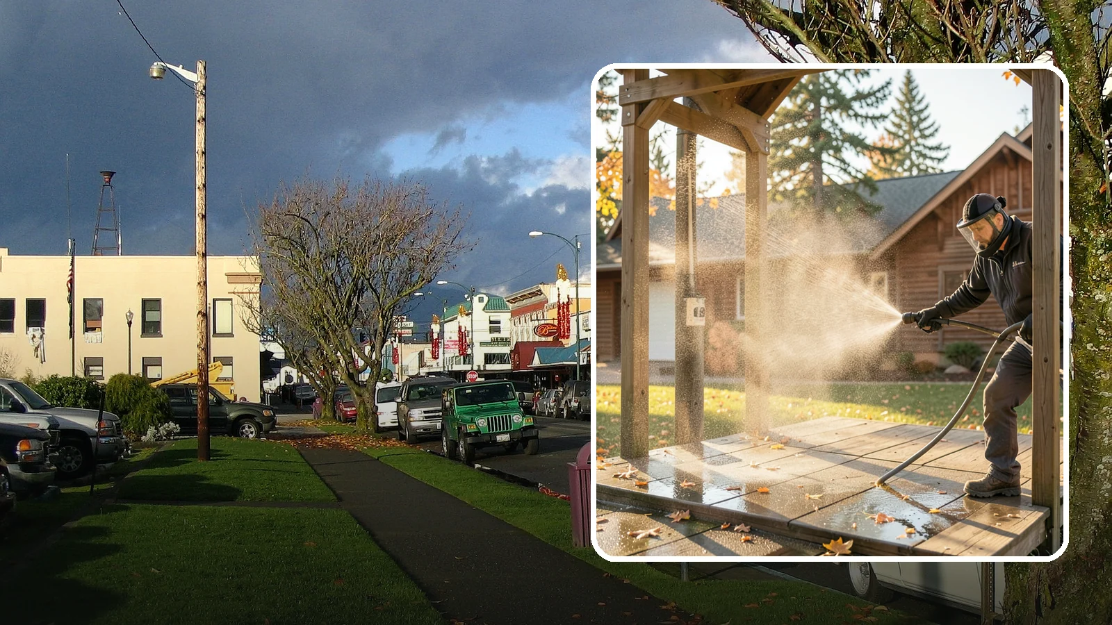 Playset Cleaning in Arlington, Snohomish County, WA - Sanitize and clean wood and plastic playsets to remove mold, mildew, and grime for a safer play surface.