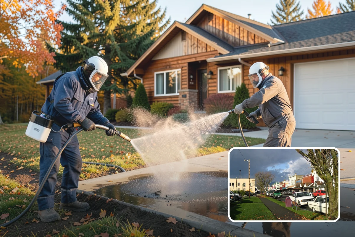 Playset Cleaning in Arlington, Snohomish County, WA - Removes mold and mildew from surfaces kids touch