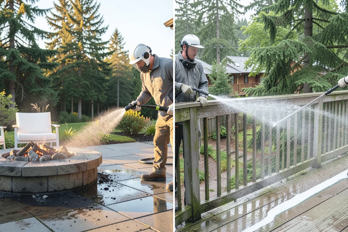 Playset Cleaning in Auburn, King County, WA - Clear the play area and inspect the surfaces