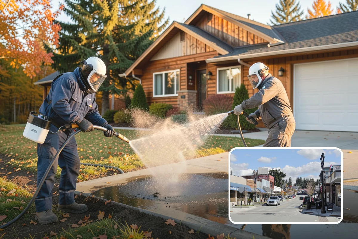 Playset Cleaning in Bothell, King County, WA - Removes mold and mildew from surfaces kids touch