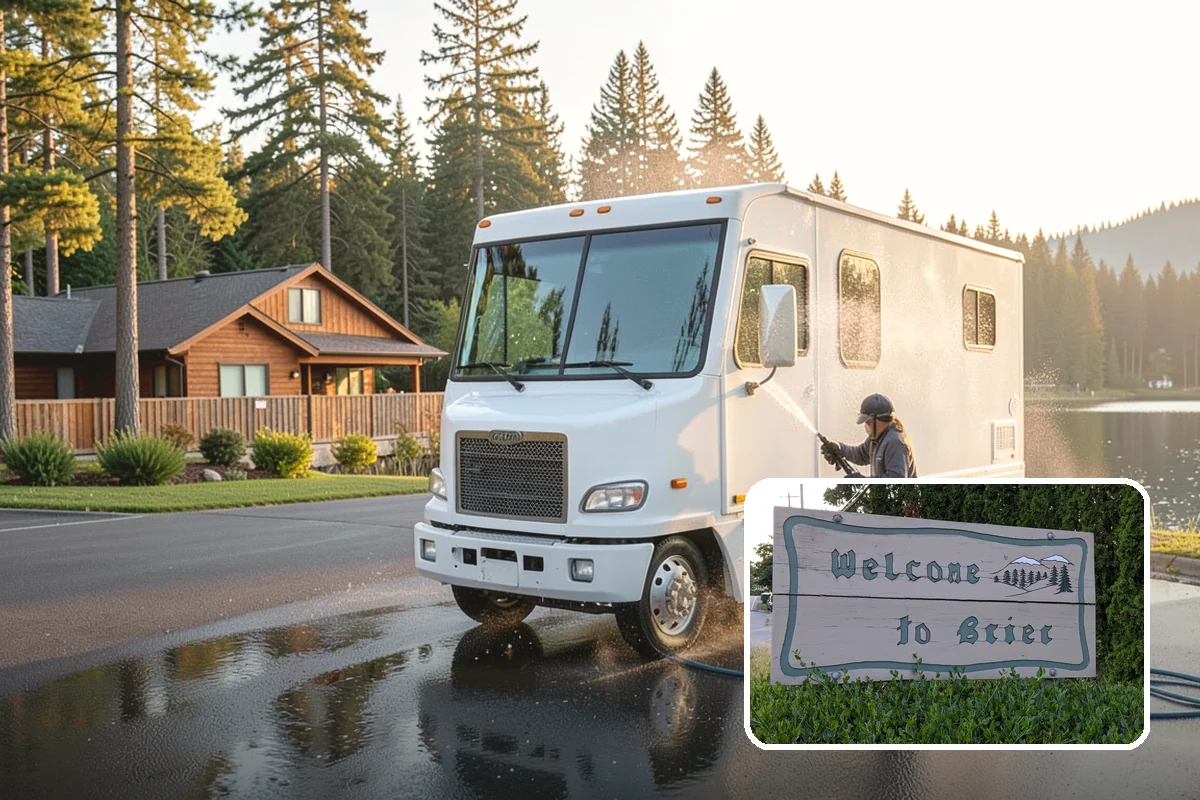 Playset Cleaning in Brier, Snohomish County, WA - Removes mold and mildew from surfaces kids touch