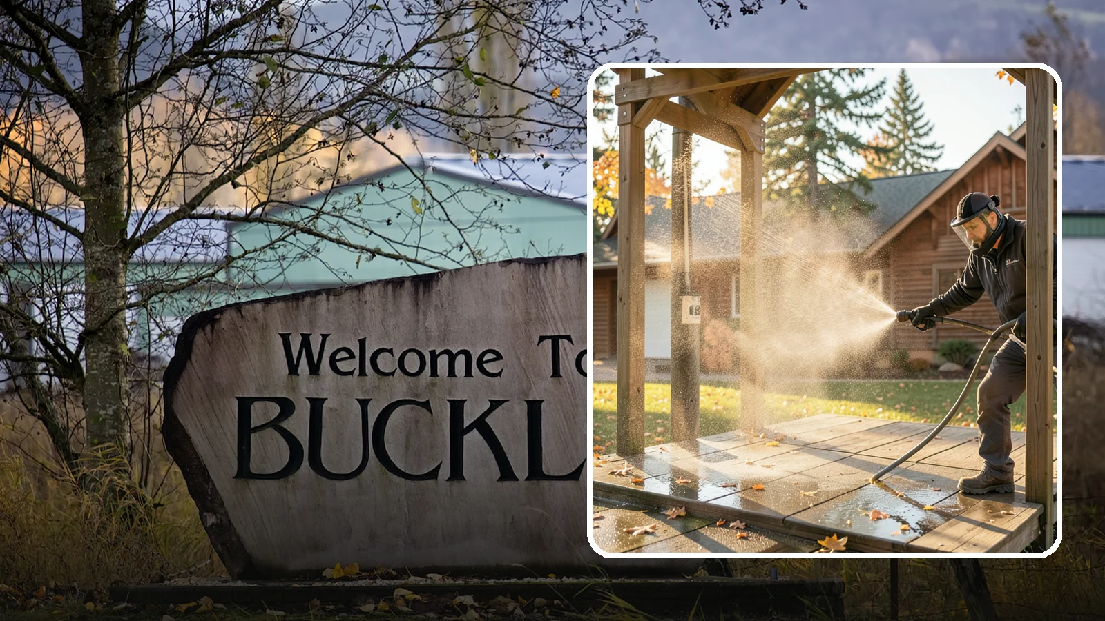 Playset Cleaning in Buckley, Pierce County, WA - Sanitize and clean wood and plastic playsets to remove mold, mildew, and grime for a safer play surface.