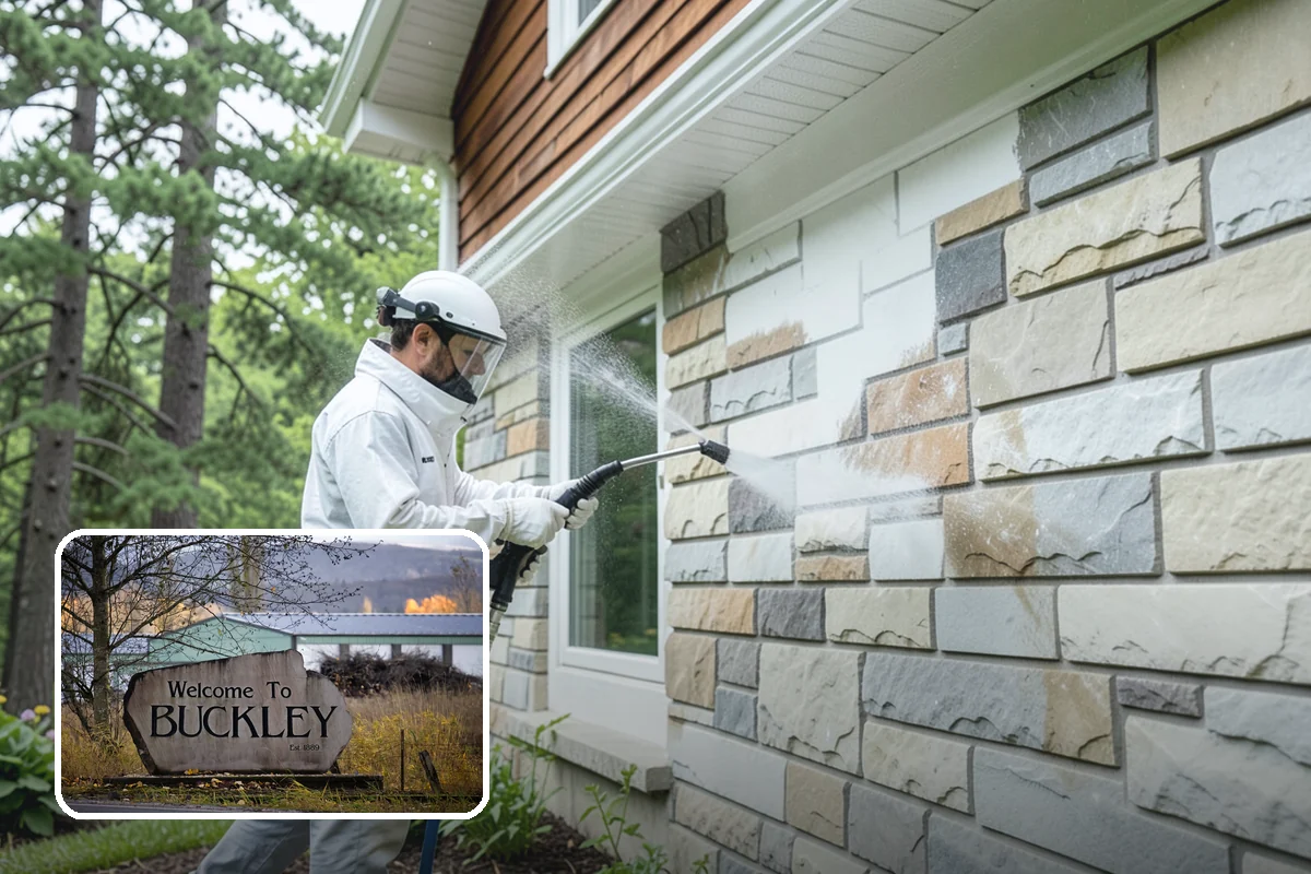 Playset Cleaning in Buckley, Pierce County, WA - Removes mold and mildew from surfaces kids touch