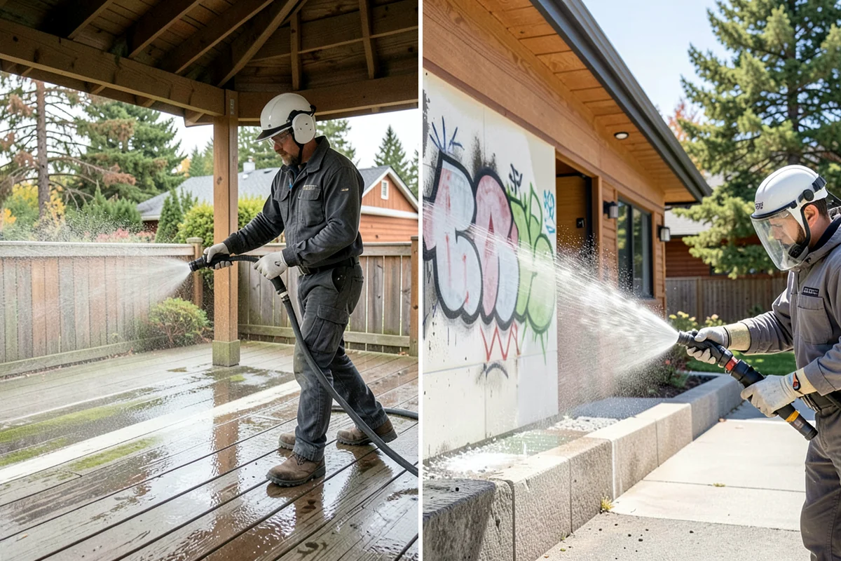 Playset Cleaning in Clyde Hill, King County, WA - Clear the play area and inspect the surfaces