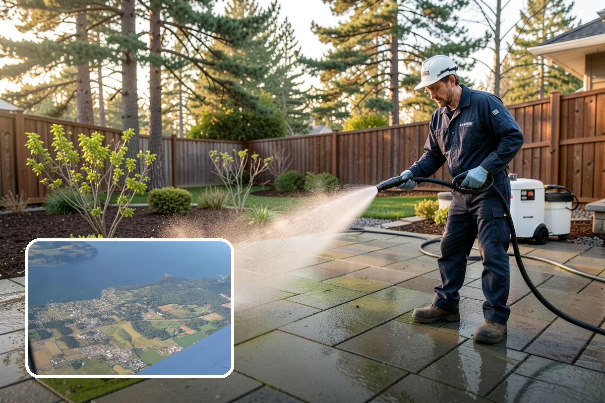 Playset Cleaning in Coupeville, Island County, WA - Removes mold and mildew from surfaces kids touch