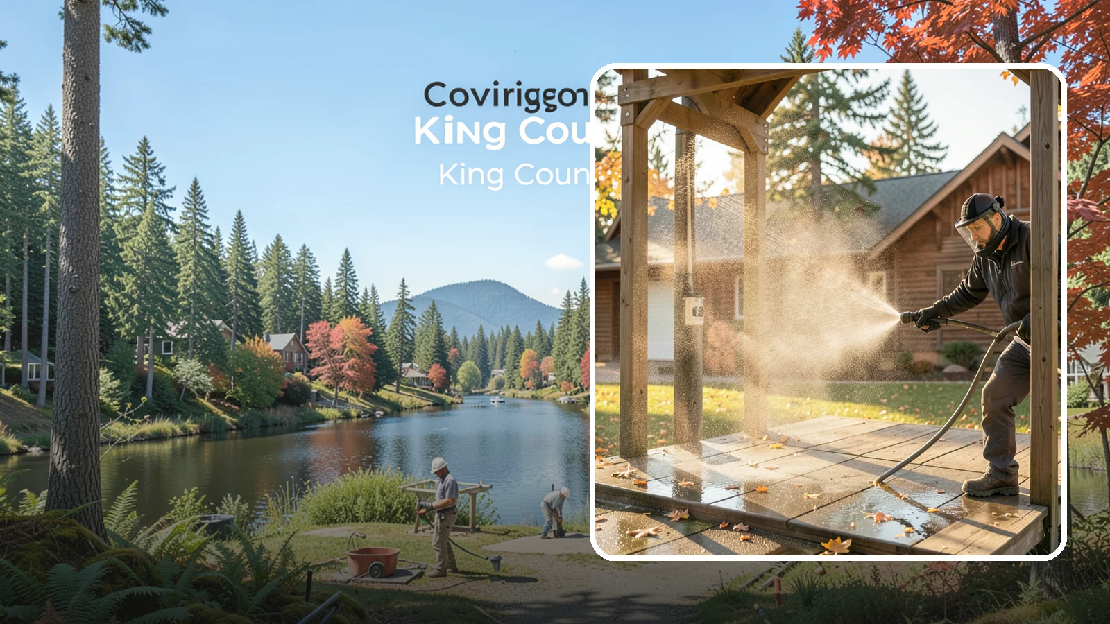Playset Cleaning in Covington, King County, WA - Sanitize and clean wood and plastic playsets to remove mold, mildew, and grime for a safer play surface.