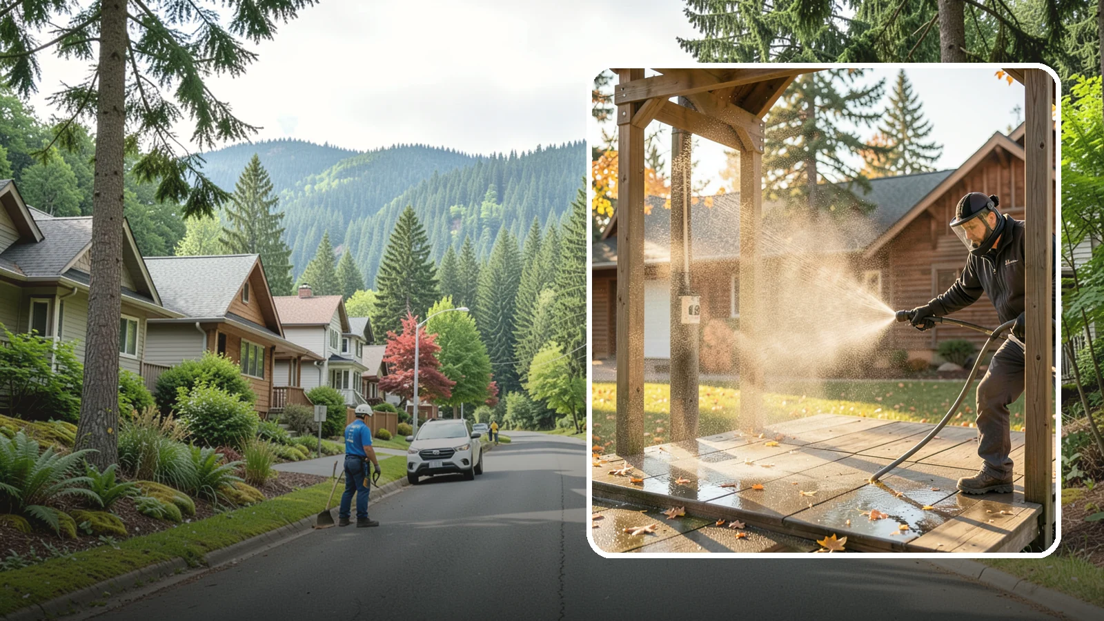 Playset Cleaning in Darrington, Snohomish County, WA - Sanitize and clean wood and plastic playsets to remove mold, mildew, and grime for a safer play surface.