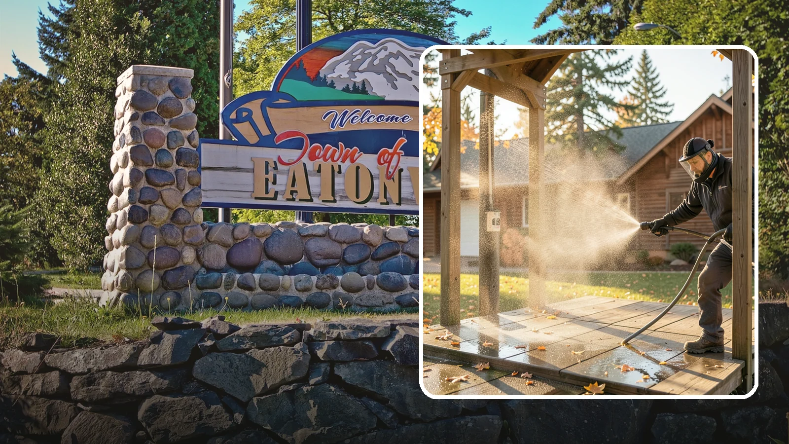 Playset Cleaning in Eatonville, Pierce County, WA - Sanitize and clean wood and plastic playsets to remove mold, mildew, and grime for a safer play surface.
