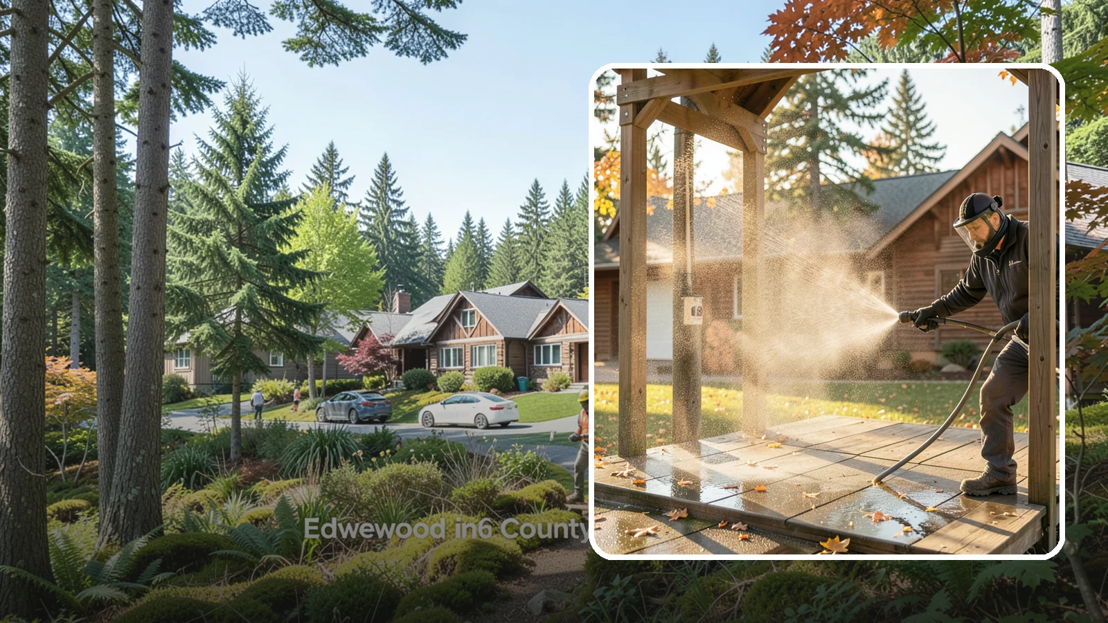 Playset Cleaning in Edgewood, Pierce County, WA - Sanitize and clean wood and plastic playsets to remove mold, mildew, and grime for a safer play surface.