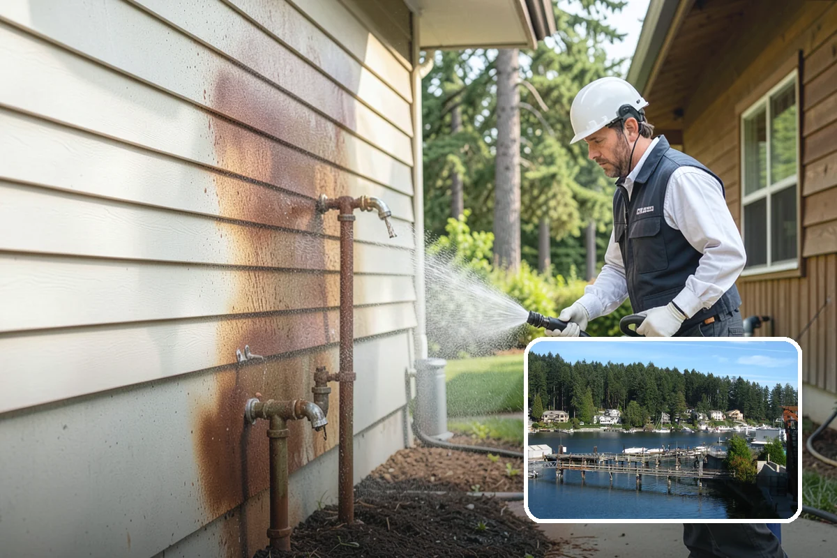 Playset Cleaning in Gig Harbor, Pierce County, WA - Removes mold and mildew from surfaces kids touch