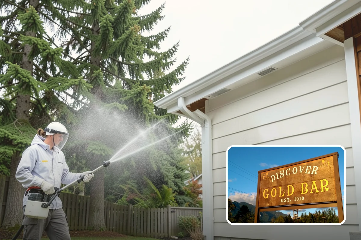 Playset Cleaning in Gold Bar, Snohomish County, WA - Removes mold and mildew from surfaces kids touch