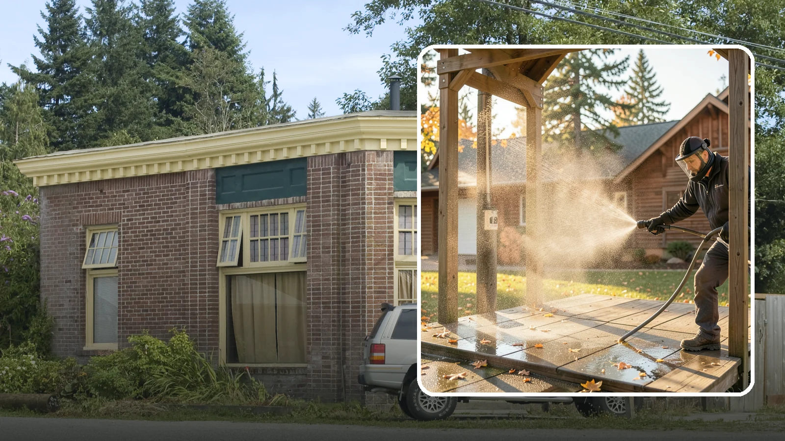 Playset Cleaning in Hamilton, Skagit County, WA - Sanitize and clean wood and plastic playsets to remove mold, mildew, and grime for a safer play surface.
