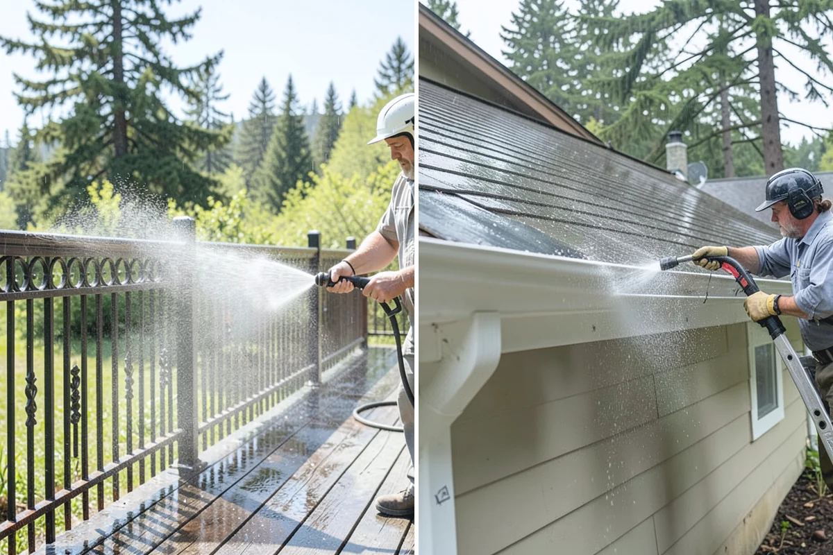 Playset Cleaning in Hamilton, Skagit County, WA - Clear the play area and inspect the surfaces