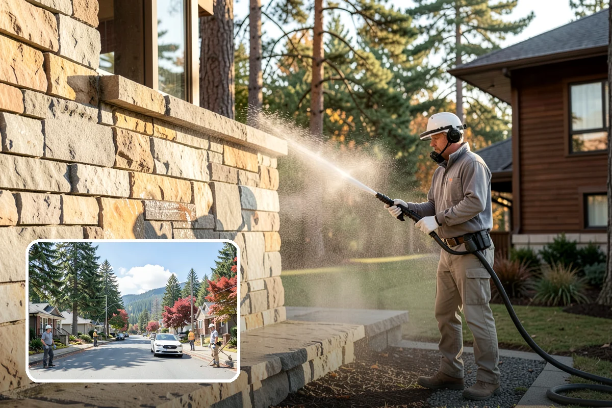 Playset Cleaning in Hunts Point, King County, WA - Removes mold and mildew from surfaces kids touch