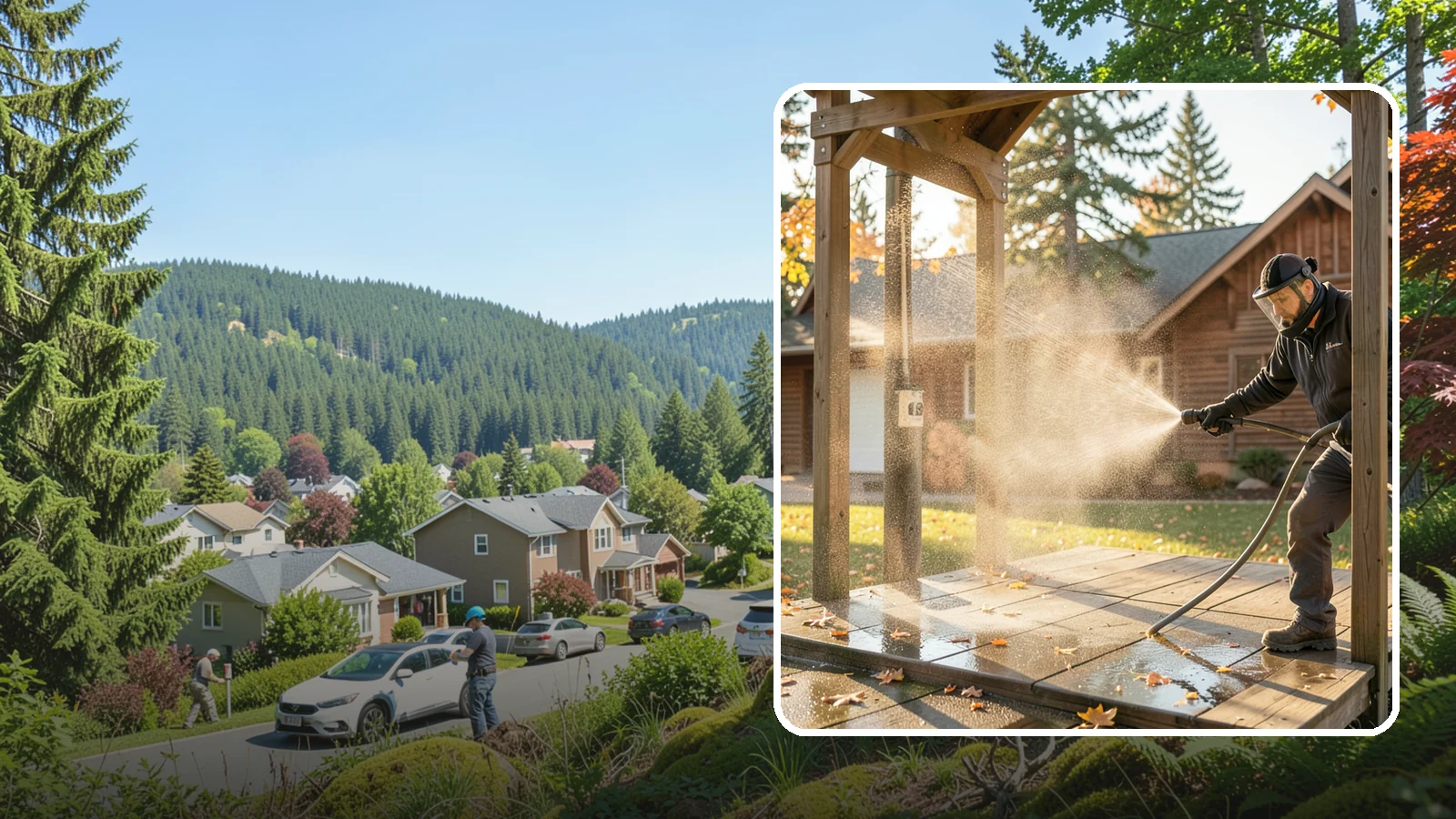 Playset Cleaning in Index, Snohomish County, WA - Sanitize and clean wood and plastic playsets to remove mold, mildew, and grime for a safer play surface.