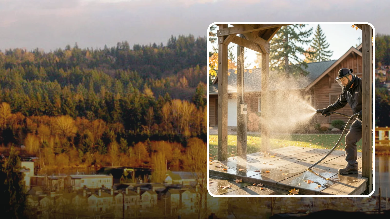 Playset Cleaning in Kenmore, King County, WA - Sanitize and clean wood and plastic playsets to remove mold, mildew, and grime for a safer play surface.