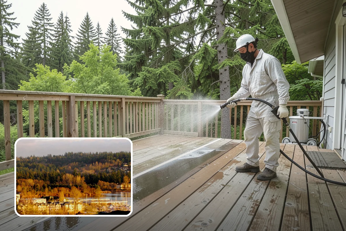 Playset Cleaning in Kenmore, King County, WA - Removes mold and mildew from surfaces kids touch