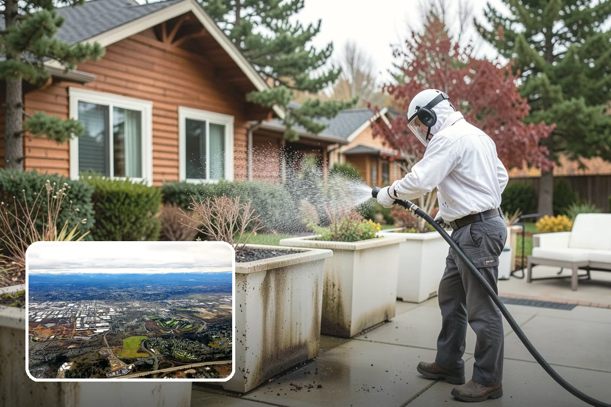 Playset Cleaning in Kent, King County, WA - Removes mold and mildew from surfaces kids touch