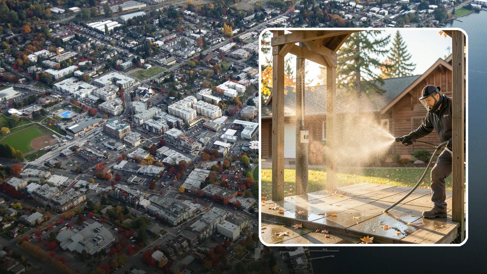 Playset Cleaning in Kirkland, King County, WA - Sanitize and clean wood and plastic playsets to remove mold, mildew, and grime for a safer play surface.