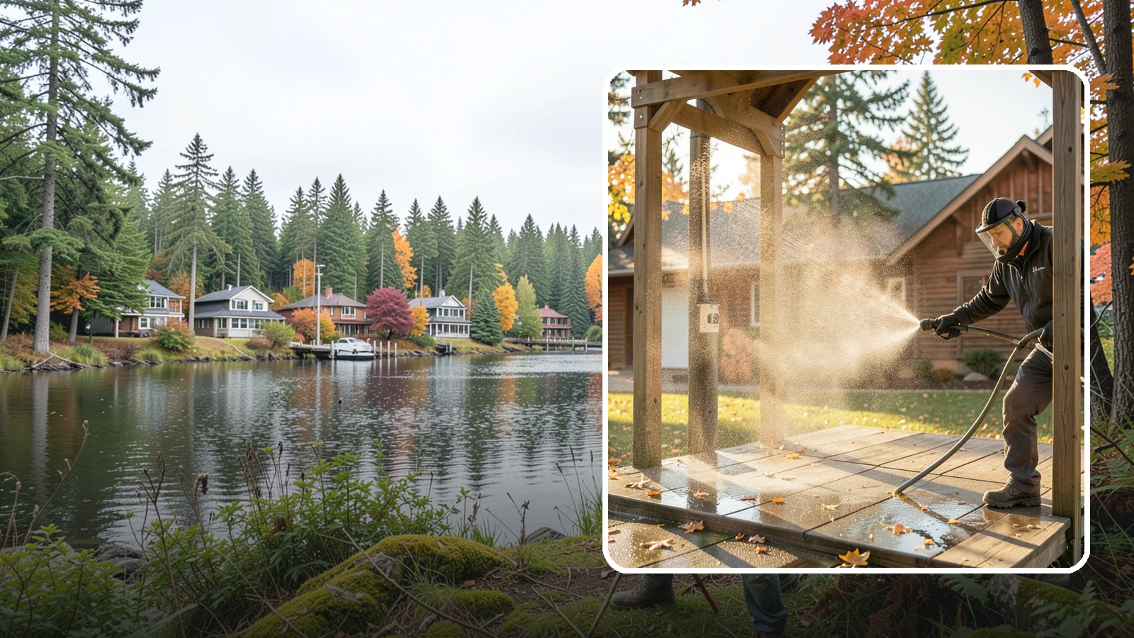 Playset Cleaning in La Conner, Skagit County, WA - Sanitize and clean wood and plastic playsets to remove mold, mildew, and grime for a safer play surface.