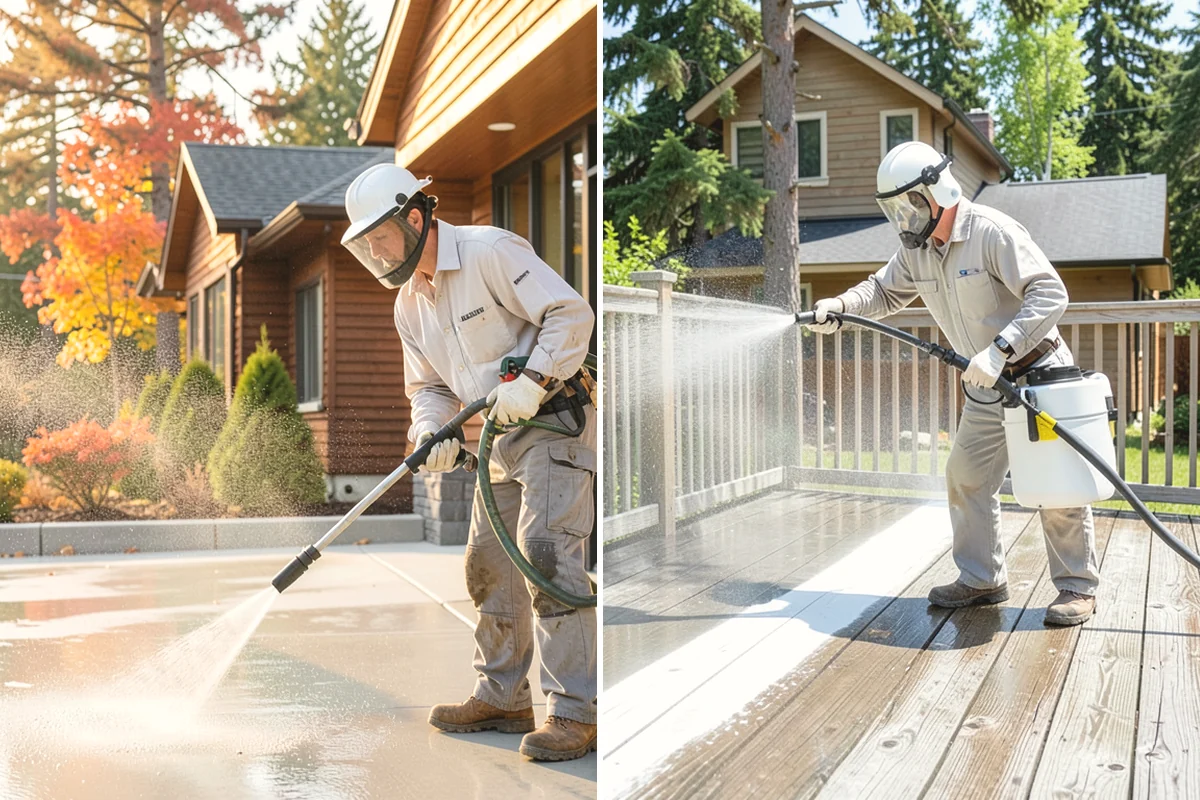 Playset Cleaning in La Conner, Skagit County, WA - Clear the play area and inspect the surfaces
