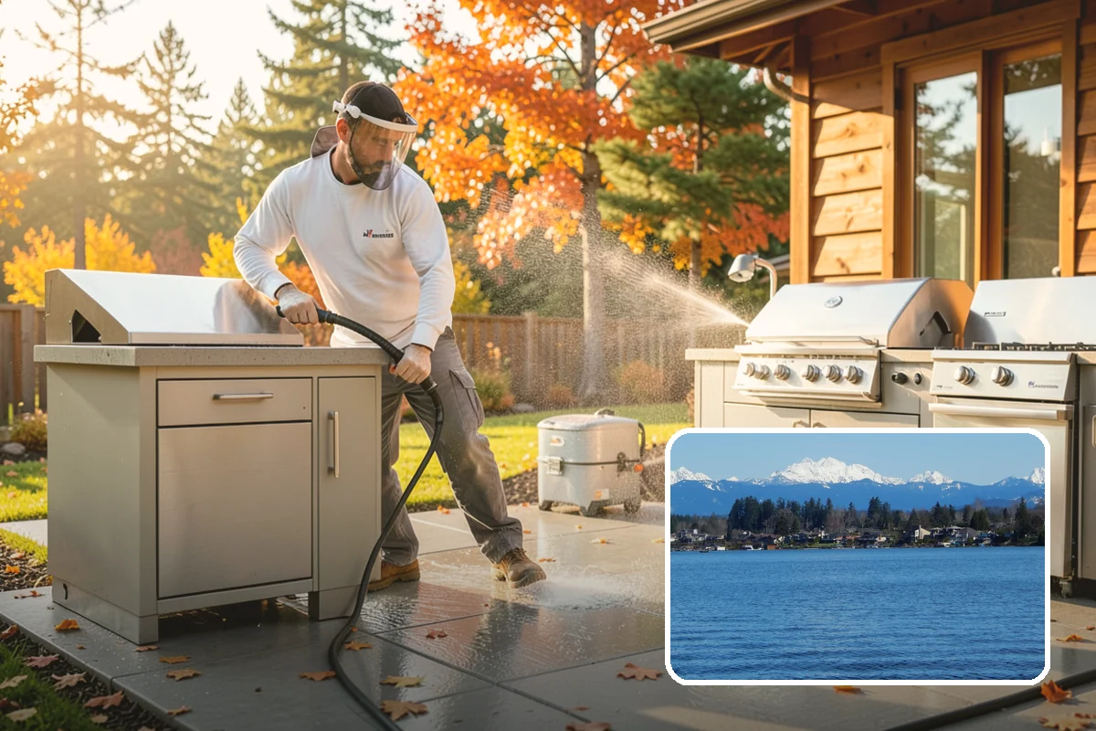 Playset Cleaning in Lake Stevens, Snohomish County, WA - Removes mold and mildew from surfaces kids touch