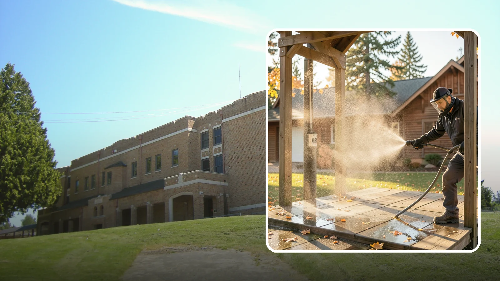 Playset Cleaning in Maple Valley, King County, WA - Sanitize and clean wood and plastic playsets to remove mold, mildew, and grime for a safer play surface.