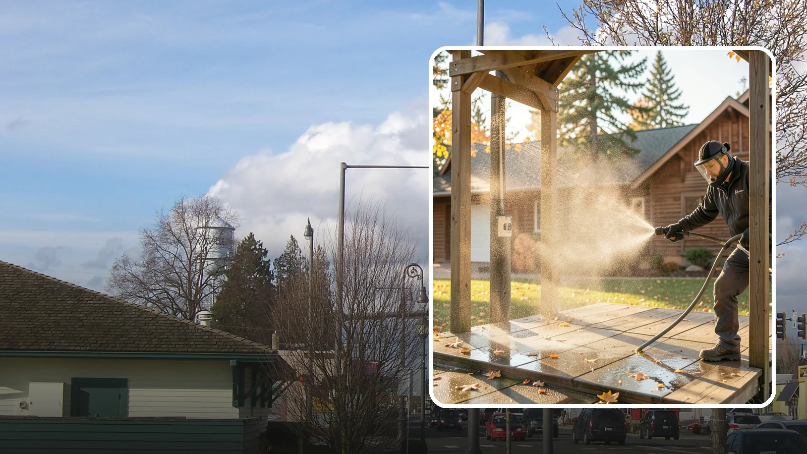 Playset Cleaning in Marysville, Snohomish County, WA - Sanitize and clean wood and plastic playsets to remove mold, mildew, and grime for a safer play surface.