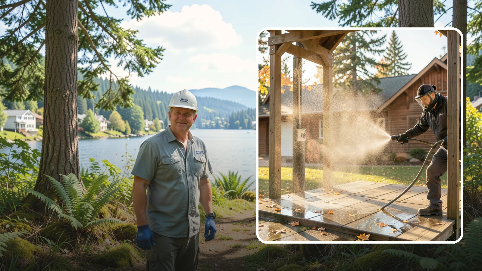Playset Cleaning in Milton, King County, WA - Sanitize and clean wood and plastic playsets to remove mold, mildew, and grime for a safer play surface.