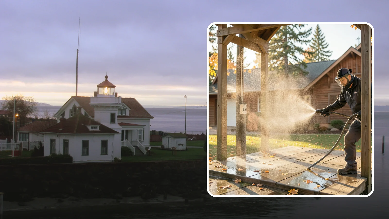Playset Cleaning in Mukilteo, Snohomish County, WA - Sanitize and clean wood and plastic playsets to remove mold, mildew, and grime for a safer play surface.
