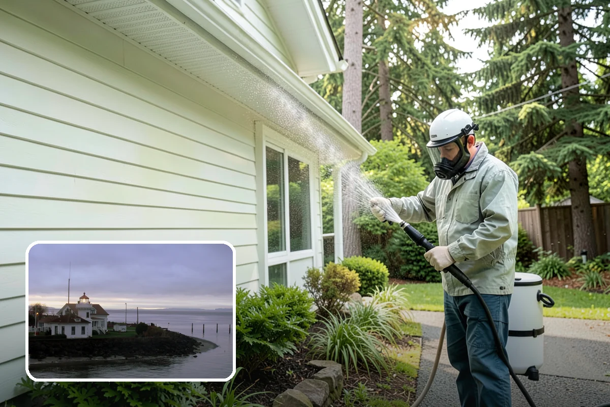 Playset Cleaning in Mukilteo, Snohomish County, WA - Removes mold and mildew from surfaces kids touch