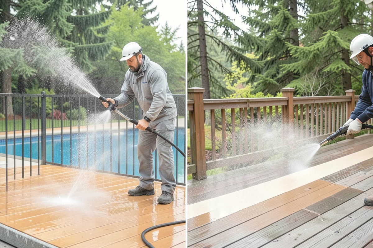 Playset Cleaning in Mukilteo, Snohomish County, WA - Clear the play area and inspect the surfaces