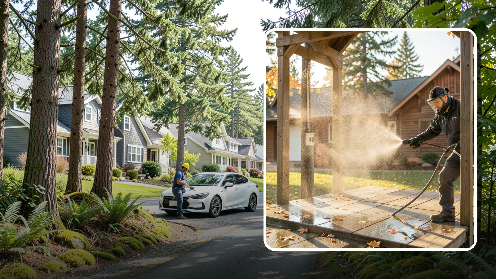 Playset Cleaning in Normandy Park, King County, WA - Sanitize and clean wood and plastic playsets to remove mold, mildew, and grime for a safer play surface.